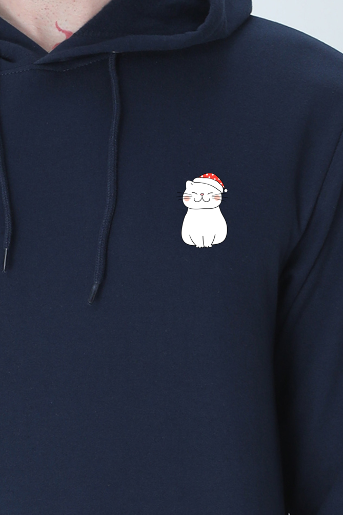 Minimalist Happy Catto Unisex Hooded Sweatshirt
