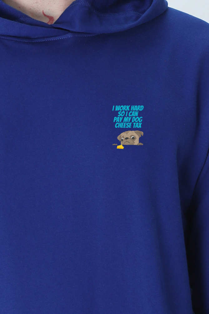 Minimalist 'Cheese Tax' Unisex Hooded Sweatshirt