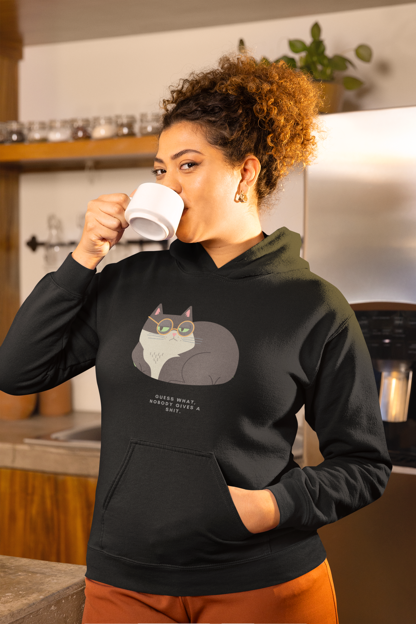 Guess What Unisex Hooded Sweatshirt