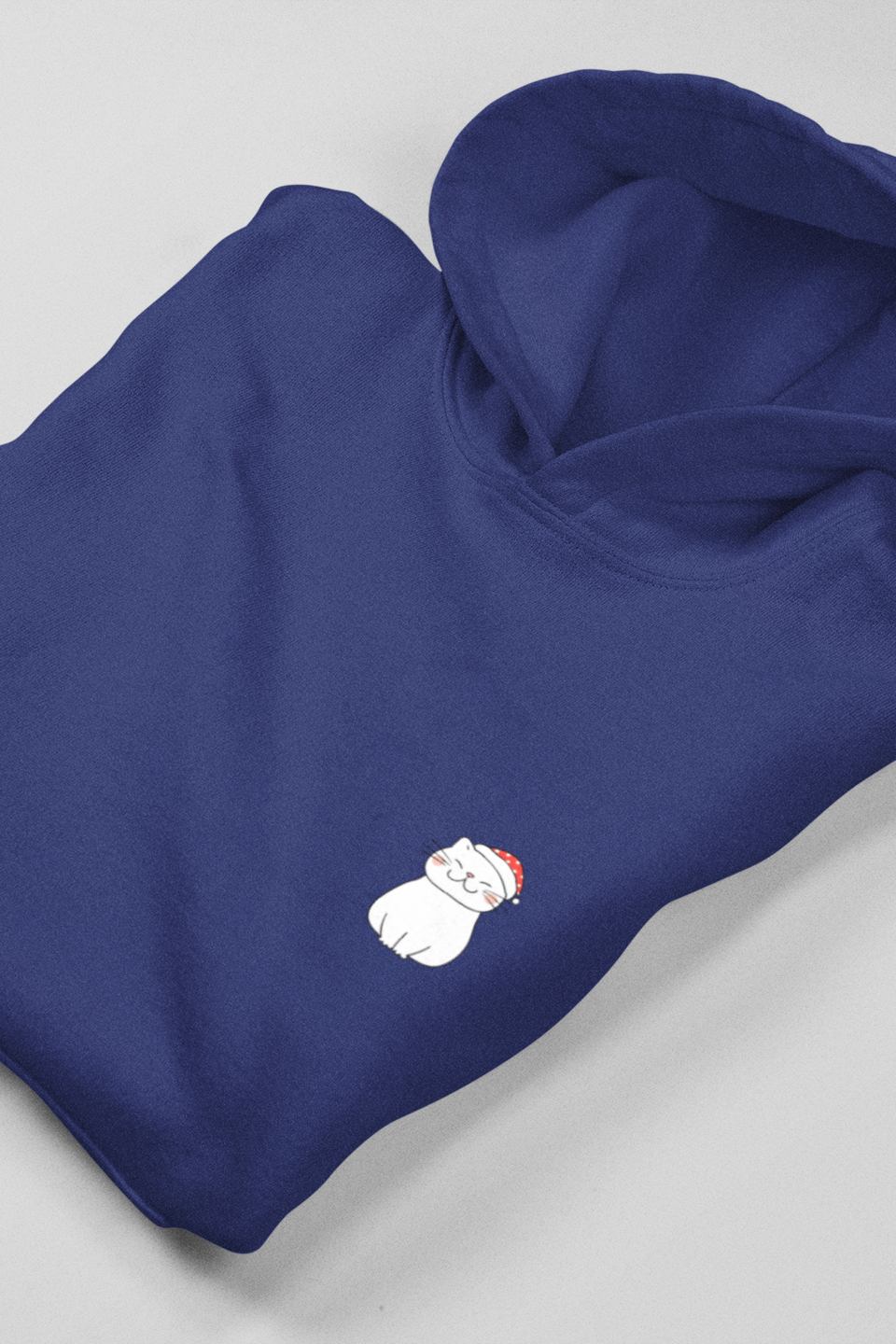 Minimalist Happy Catto Unisex Hooded Sweatshirt