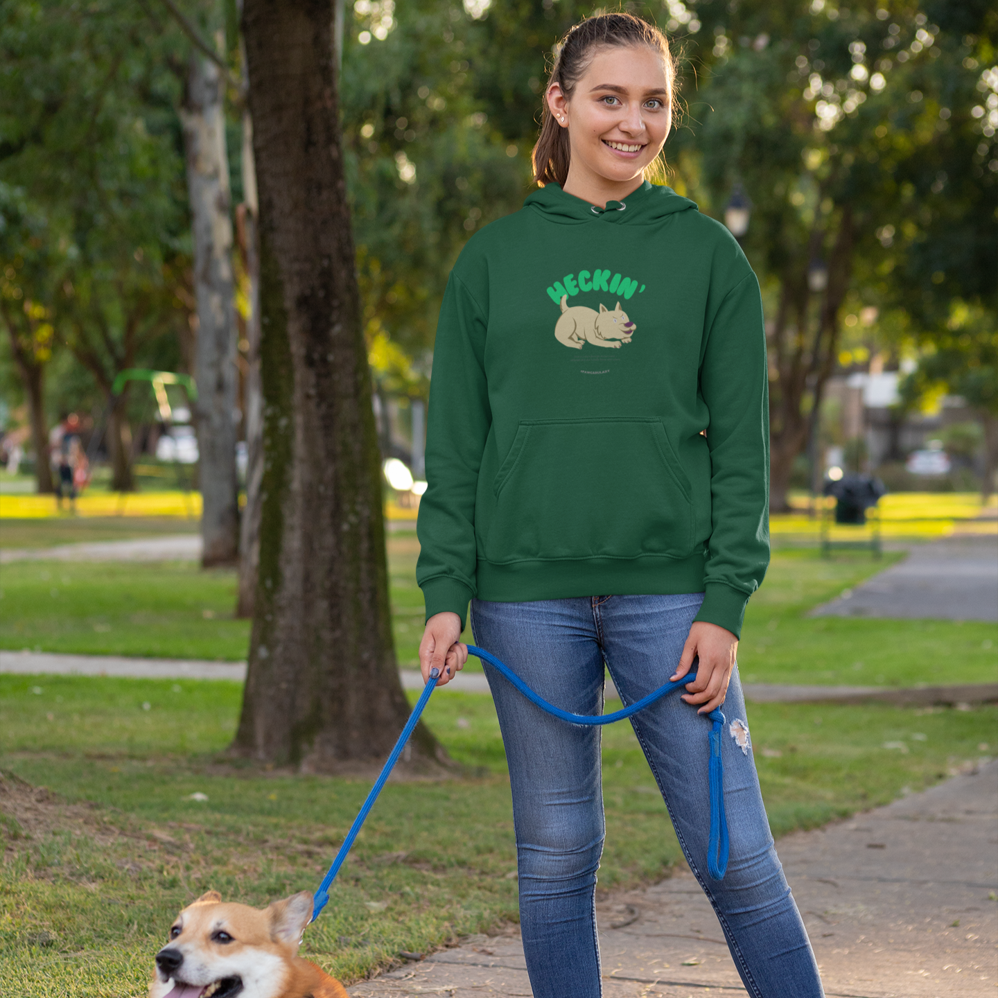 Heckin Unisex Hooded Sweatshirt
