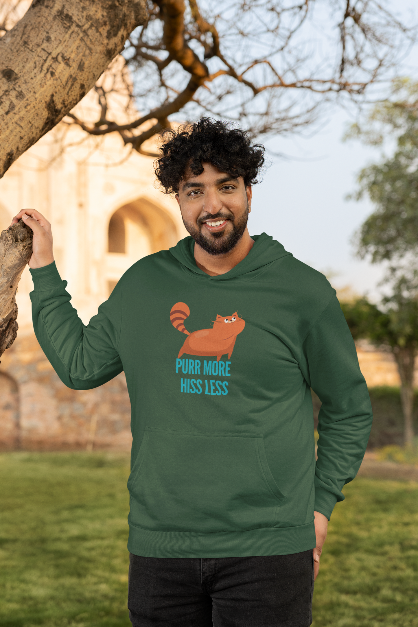 Purr More Unisex Hooded Sweatshirt