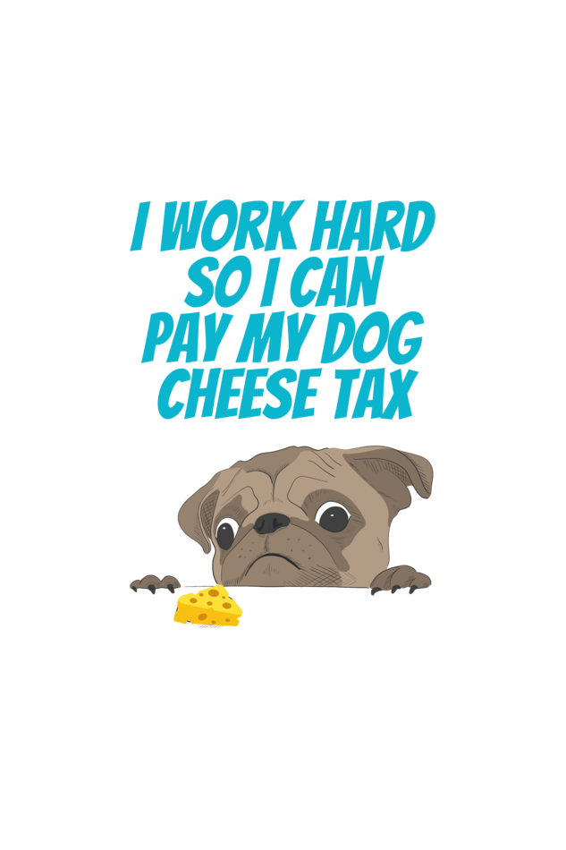 Minimalist 'Cheese Tax' Unisex Hooded Sweatshirt