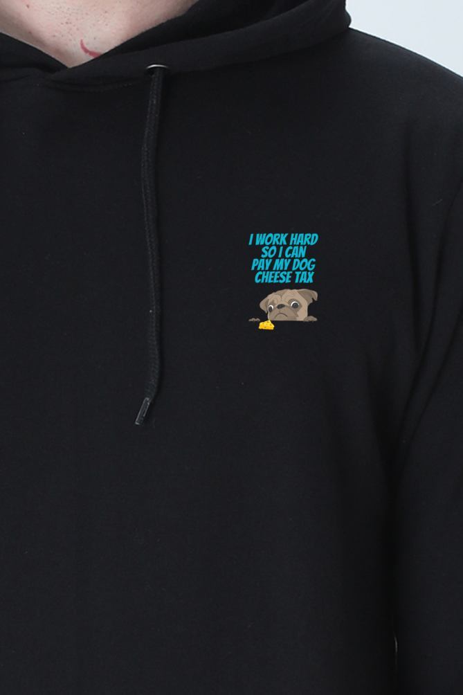 Minimalist 'Cheese Tax' Unisex Hooded Sweatshirt