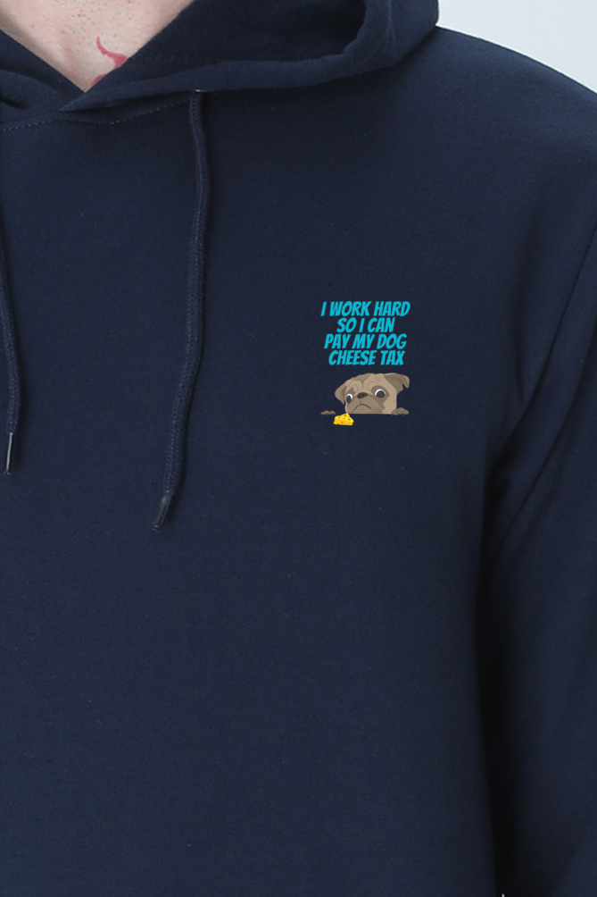 Minimalist 'Cheese Tax' Unisex Hooded Sweatshirt