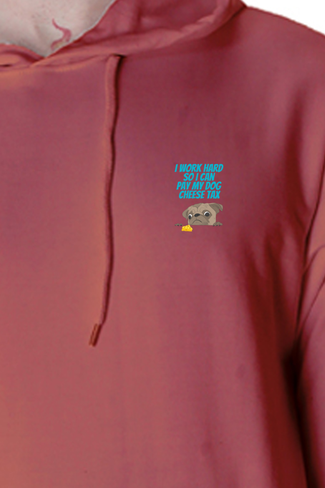 Minimalist 'Cheese Tax' Unisex Hooded Sweatshirt