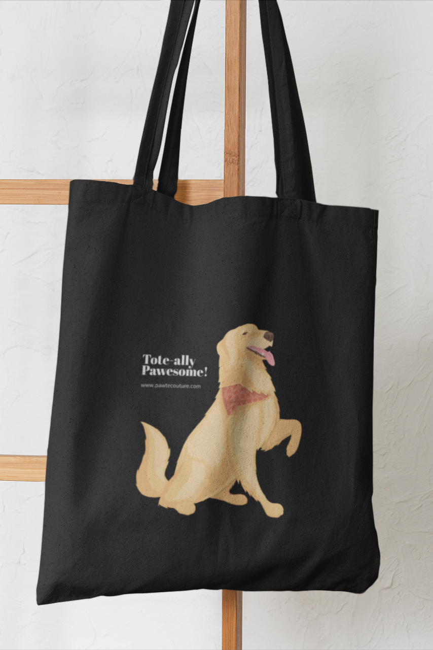 'Let's Be Friends?' Large Unisex Tote Bag (With Zipper)